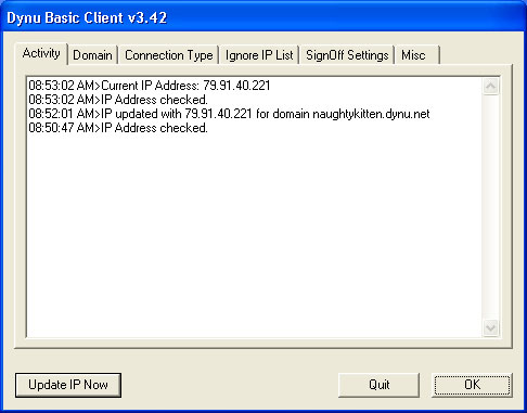 Dynu Basic Dynamic DNS Client 3.42 full