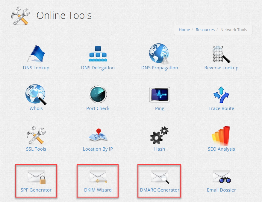 Dynu Email Network Tools