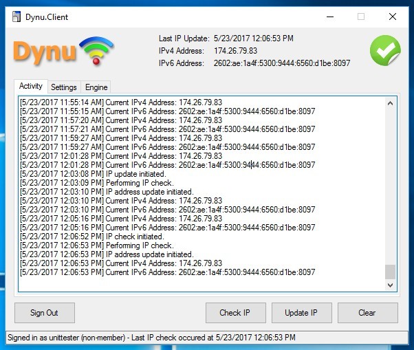 Dynu IP Update Client 5.3 full