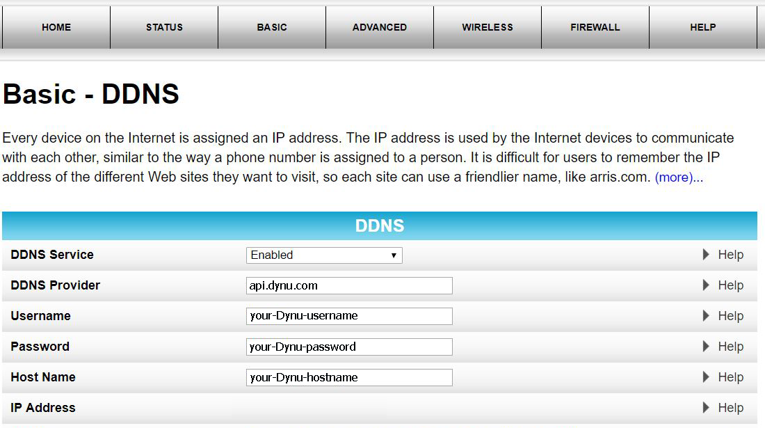 | Dynamic DNS Service Dynu Systems, Inc.