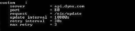 ThomsonTG585v7 Dynu Dynamic DNS