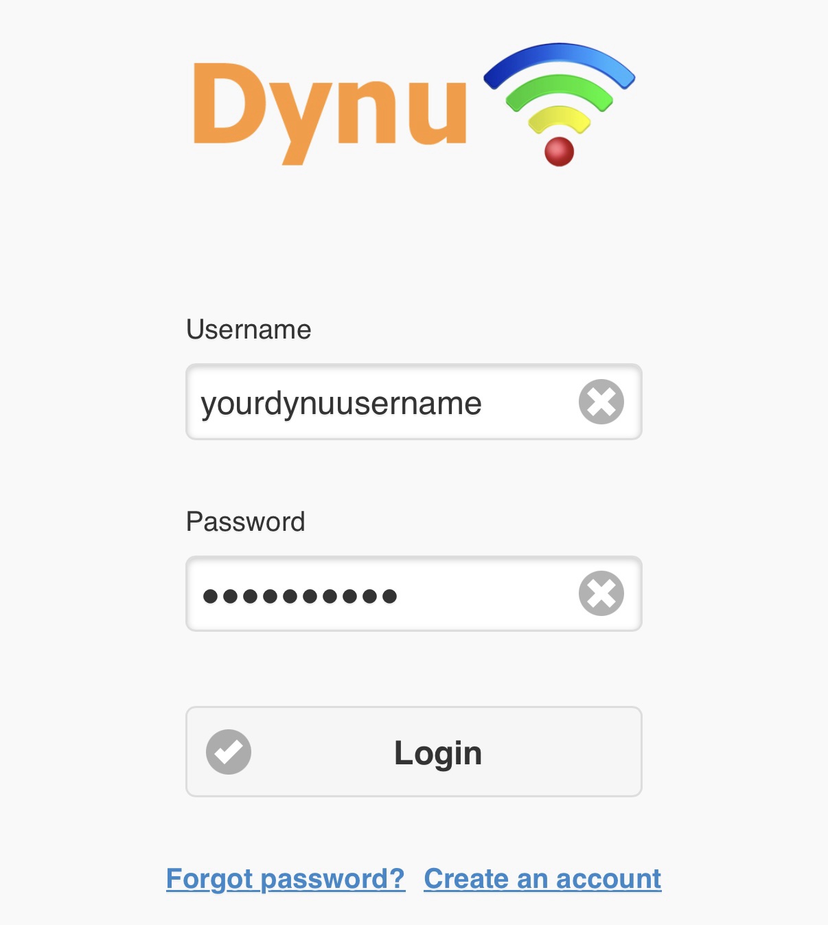 Dynu IP Update Client iOS