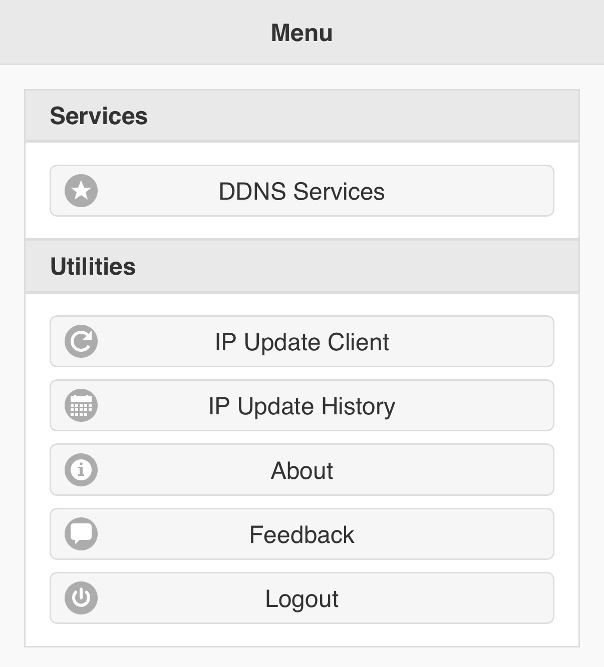 Dynu IP Update Client iOS