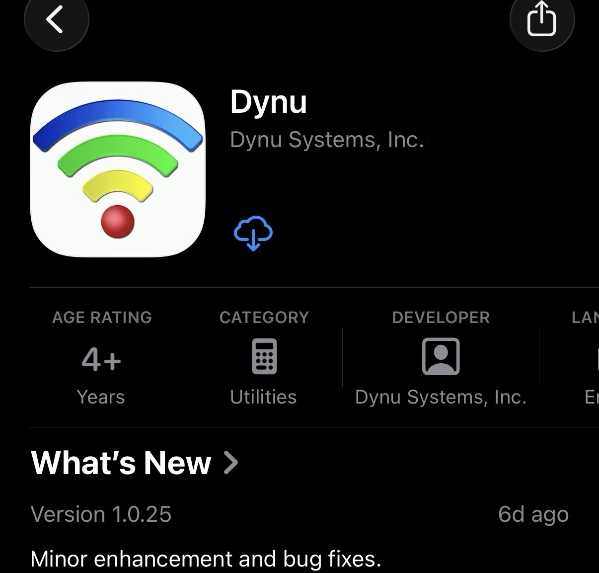 Dynu IP Update Client iOS App Store