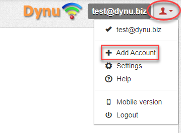 Webmail Add Account